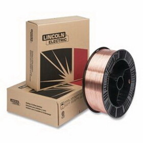 Lincoln Electric ED032925 Superarc L-50 Mig Wire, 0.045 In Dia, 33 Lb Spool, Copper Coated Mild Steel
