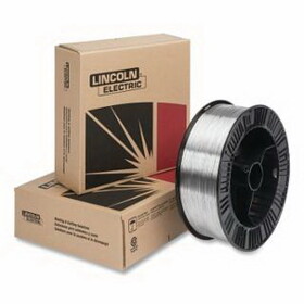 Lincoln Electric ED037250 Blue Max 308Lsi Mig Wire, 0.035 In Dia, Stainless Steel, 33 Lb Plastic Spool