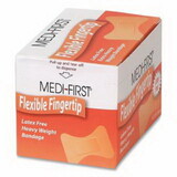 Medi-First 61578 Extra Heavy Weight Adhesive Bandage, 2 In W, 1 In L, Fingertip, Fabric