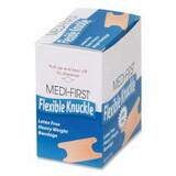 Medi-First 61678 Extra Heavy Weight Adhesive Bandage, 1.5 In W, 2 In L, Knuckle, Fabric