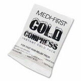 Medi-First 7241M Instant Cold Pack, 5.5 In L, 4-3/4 In W, Plastic, White