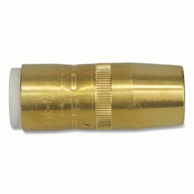 Best Welds N-3414B Centerfire&#153; Style MIG Gun Nozzle, 3/4 in Bore, 1/4 in Recess, Brass