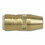 Best Welds NS-1200B Centerfire&#153; Style MIG Gun Nozzle, 1/2 in Bore, Flush, Slim, Brass, Price/1 EA