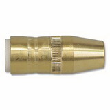 Best Welds NS-1218B Centerfire™ Style MIG Gun Nozzle, 1/2 in Bore, 1/8 in Recess, Slim, Brass