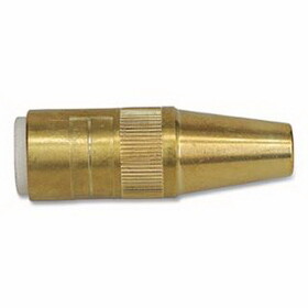 Best Welds NST-3800B Centerfire&#153; Style MIG Gun Nozzle, 3/8 in Bore, Flush, Slim, Brass
