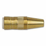 Best Welds NST-3818B Centerfire™ Style MIG Gun Nozzle, 3/8 in Bore, 1/8 in Recess, Slim, Brass