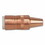 Best Welds NT-3800C Centerfire&#153; Style MIG Gun Nozzle, 3/8 in Bore, Flush, Copper, Price/1 EA