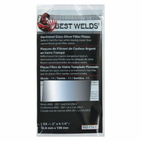 Best Welds 901-932-115-11 Bw-Fs-2X4-1/4 #11 Silverp Late
