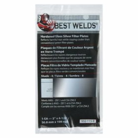 Best Welds 901-932-115-8 Bw-Fs-2X4-1/4 #8 Silverp Late