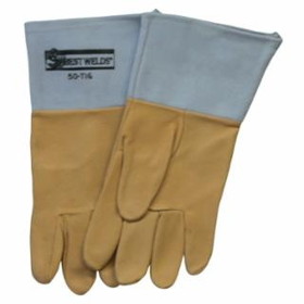 Best Welds  Pigskin 50-TIG Welding Gloves, Tan