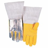 Best Welds  High Heat Welding Gloves, Top Grain Cowhide, Buck Tan
