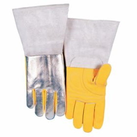 Best Welds  High Heat Welding Gloves, Top Grain Cowhide, Buck Tan