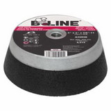 B-Line Abrasives 903-0006 Cup Wheel, 6 In Dia, 2 In Thick, 5/8 In-11 Arbor, 36 Grit, Alum Oxide