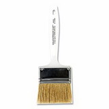 WOOSTER 0011470040 Solvent-Proof Chip Paint Brushes, 4 in W, China bristle, plastic handle