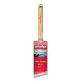 WOOSTER 0041740014 Ultra/Pro Paint Brushes, 1-1/2 in W, Nylon/polyester, wood handle