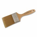 Wooster 0042330020 Alpha® Paint Brush, 9/16 in Thick, 2 in W, Synthetic Blend, Wood Handle, Varnish