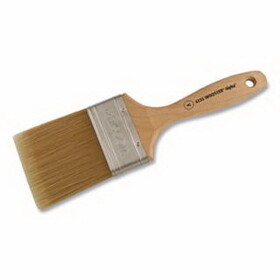 Wooster 0042330020 Alpha&#174; Paint Brush, 9/16 in Thick, 2 in W, Synthetic Blend, Wood Handle, Varnish