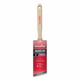 WOOSTER 0052210014 Silver Tip&#174; Paint Brushes, 1-1/2 in W, Polyester, wood handle