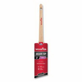 Wooster 0052240010 Silver Tip&#174; Paint Brushes, 1 in W, Polyester, wood handle
