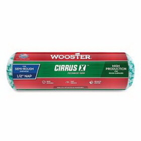 Wooster 00R1850180 Cirrus X&#153; Roller Covers, 18 in, 3/4 in Nap Length
