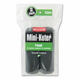Wooster 00R2640040 Foam Mini-Koter® Mini Roller Covers, 2 Pack, 4 in