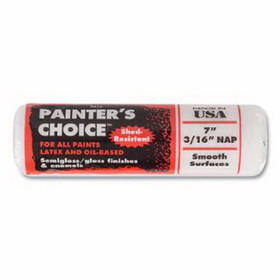 WOOSTER 00R2730090 Painter's Choice&#153; Shed-Resistant Roller Covers, 9 in, 3/16 in Nap Length