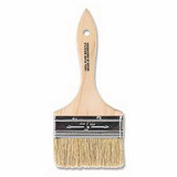 Wooster 0F51170040 Acme Chip Paint Brushes, 4 In W, China Bristle, Wood Handle