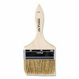 Wooster 0F51240040 Acme Chip Paint Brushes, 4 in W, China bristle, wood handle