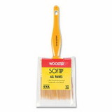 WOOSTER 0Q31080030 Soft Tip® Paint Brushes, 3 in W, Synthetic blend, plastic handle