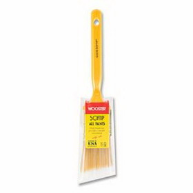WOOSTER 0Q32080014 Soft Tip&#174; Paint Brushes, 1-1/2 in W, Synthetic blend, plastic handle