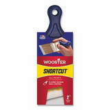 WOOSTER 0Q32110020 Shortcut® Paint Brushes, 2 in W, Synthetic blend, rubberized handle