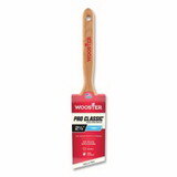 Wooster 0Z12930024 Pro Classic® Black China Bristle Paint Brushes, 2-1/2 in W, Black China bristle, wood handle