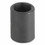 Grey Pneumatic 2008M Standard Length Impact Socket, 1/2 in Drive Size, 8 mm Socket Size, Hex, 6-point, Price/1 EA