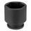 Grey Pneumatic 3030R Standard Length Impact Socket, 3/4 in Drive Size, 15/16 in Socket Size, Hex, 6-point, Price/1 EA