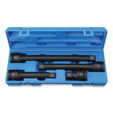 Grey Pneumatic 3304E Impact Extension Set, 4-Pc 3/4 in Drive, 2.95 in to 12.99 in OAL, Includes 4 Extensions