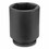 Grey Pneumatic 4054D Deep Length Impact Socket, 1 in Drive Size, 1-11/16 in Socket Size, Hex, 6-point, Price/1 EA