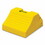 Checkers MC3010 Heavy Duty Wheel Chock, 18 In, Yellow, Price/1 EA