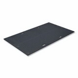 Checkers TM4496-B Trakmat Ground Protection Mat, 0.5 In Thick X 44.5 In W X 96 In L, Black