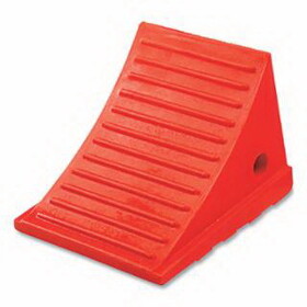 Checkers UC1700 General Purpose Utility Wheel Chock, 30000 Lb Load Capacity, 27 In To 35 In Tires, Orange