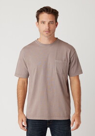 Custom Cotton Heritage OU1620 Garment Dye S/S Pocket T-shirt