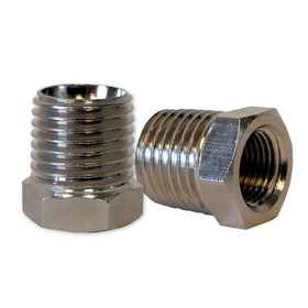 Paasche HF-116 Adapter.  Paasche hose to Masters and Iwata compressors. 1/4 NPT male to 1/8 BSP female.