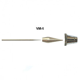 Paasche VM-1 Tip, Needle and Aircap for size 1 (0.25 mm)
