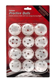 ProActive Sports Deluxe Practice Golf Balls - 12 Pack