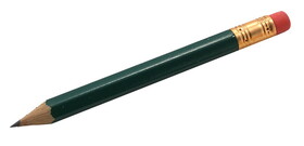 ProActive Sports Golf Pencil Hex w/Eraser Green 144pc