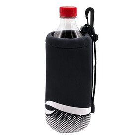 ProActive Sports Neoprene Bottle Holder w/Golfer-Black