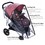 Muka EVA Clear Weather Shield for Baby Stroller Universal Size Windproof Rain Cover