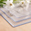 Muka 3mm Thicken Custom Size Vinyl PVC Rectangle Table Cover Protector No Smell Table Pad for Dining Table