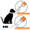 Muka Pet Seat Belt for Dogs Cats, Reflective Green Safety Belt Adjustable Dog Car Leash for Safety
