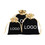 Custom 50 PCS Velvet Gift Pouches with Logo, Gold-Trimmed Jewelry Bag with Drawstrings for Party Favors, 2.8 x 3.5 Inches
