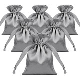 TOPTIE 50 PCS Satin Gift Bags, Jewelry Bags with Drawstrings, Party Favors Storage bags
